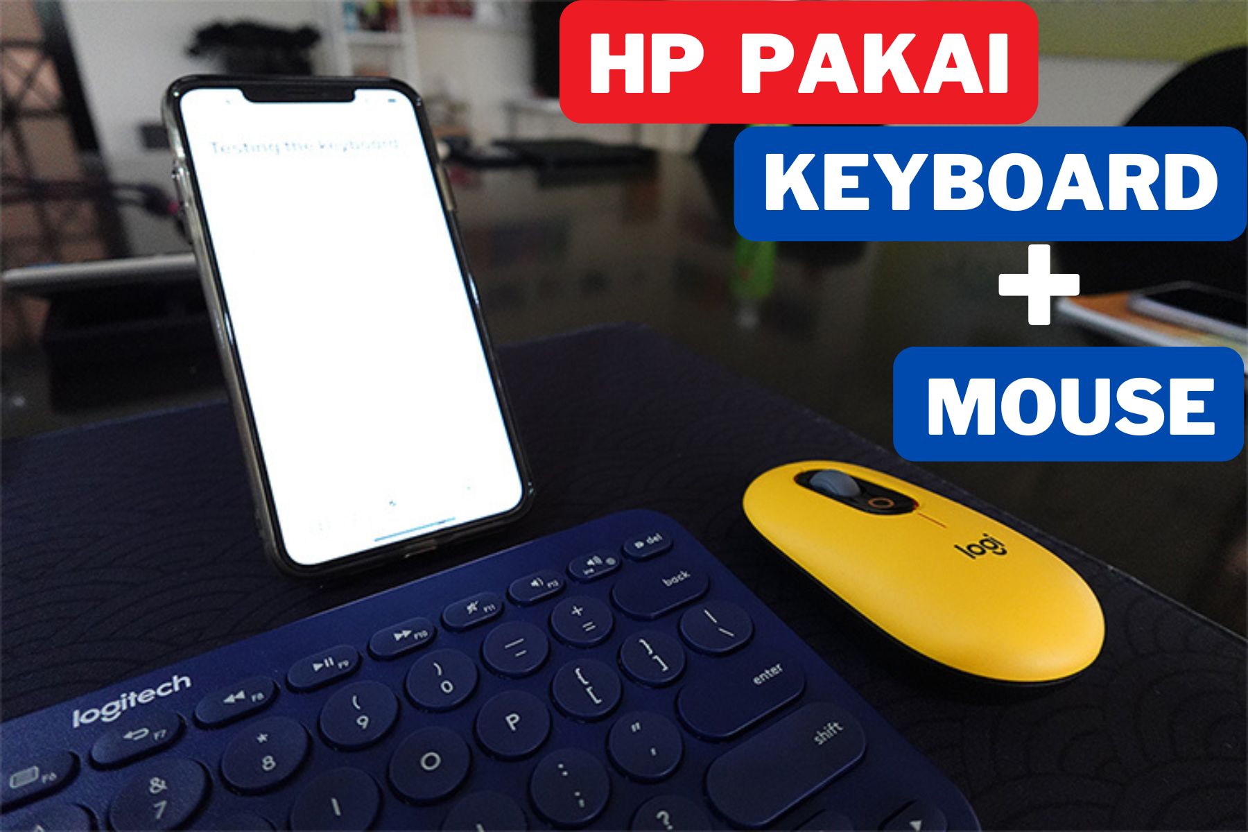 Handphone bisa pakai Keyboard & Mouse ?